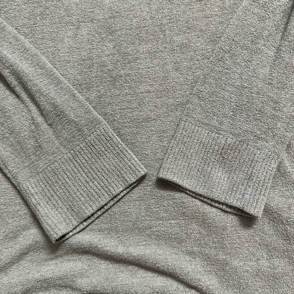 Barefoot Dreams Sweater Cozy Chic Ultra Lite Size XL Green Soft Minimalist - Picture 7 of 8